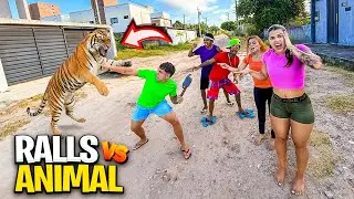 RALLS LUTOU CONTRA UM ANIMAL FUGITIVO *Quem venceu?