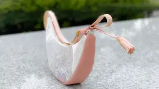 KIMONO BAGS BY GEISHA & CO. 【着物バック】【KIMONO CRESCENT BAG KAGAYAKI 輝】 #shorts