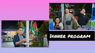 Gram ticket distribution program #dinner 