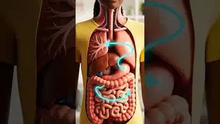 The Banana's JourneyInside Your Body |3D Animation | From Bite to Digestion 2025 | Madical Videos