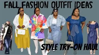 FALL OUTFIT IDEAS/ HAUL/ PLUS SIZE// @StyleWe// re-upload