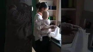 ASMR sewing a puffy baby romper