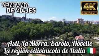 Asti, La Morra, Barolo y Novello, la region vitivinícola de Italia 🇮🇹 Fascinante!!!