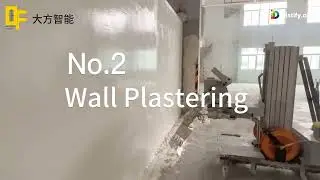 Dafang DF062: 6-Meter Wall Finishing Robot for Sanding, Plastering & Painting