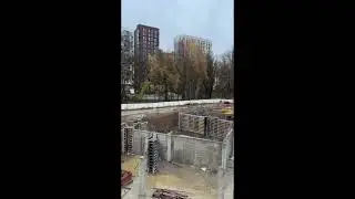 Октябрь 2025 &mdash; Строительство Green Flow Парк Скандинавия
