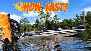 How FAST is My SKEETER FXR20 Bass Boat? Yamaha SHO Still Had More!