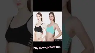 Solid Slim Fit Cotton Sports Bra - Multicolor (pack of 2)#shorts#youtubeshorts#sports#cottonsprts