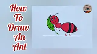 How To Draw An Ant 🐜 | Easy Drawing For Beginners | @MadhuraTaldevkar 