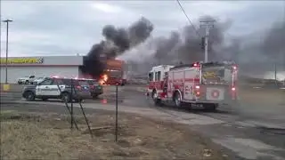 Ogdensburg Truck Fire