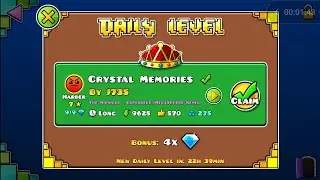 #1282 Crystal Memories (by J735) [Geometry Dash]