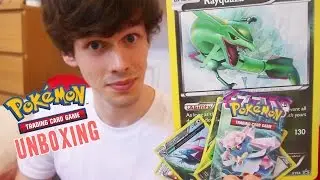 Pokemon TCG: Распаковка коробки Rayquaza