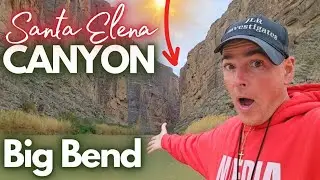 Santa Elena Canyon. SECRET BORDER CROSSING. Texas.