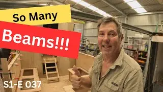Boat Building So Many Beams Building Dragonfly E 37