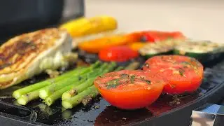 Grillopskrift - Grønt på grillen med rigelig mængde urter