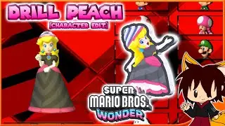 MKWii - Drill Peach [Super Mario Wonder] - Release v1.0