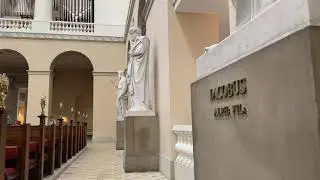 Organ practice at Copenhagen Cathedral