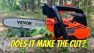 12” VEVOR Gas Powered Chainsaw; Assembly and Review