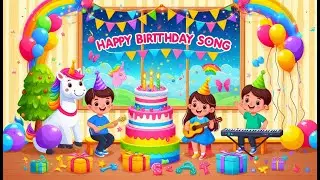 Happy Birthday Song for Kids | Fun & Joyful Birthday Celebration with Haider Kids!