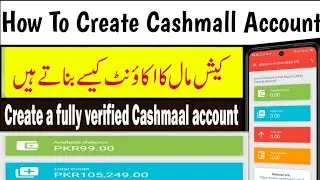 How To Create Cashmall Account | Create Account Cashmall |