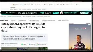 Infosys BuyBack #InfosysBuyback  #RetailInvestors  #AI #GCC #Cloud #SaaS # LLM # AI Engineer