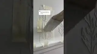Adding character to wall! | STEP BY STEP | Flower stencil + roll on texture | House Project