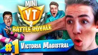 AS&Iacute; FUE COMO GANE un TORNEO de 100 YOUTUBERS de FORTNITE...