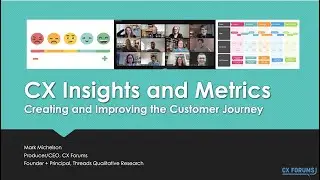 Workshop: CX Insights and Metrics: Designing vs Monitoring Experiences