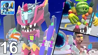 Mechangelion Robot Fighting Gameplay Walkthrough Part 16: Daily Challenge, Boss Fight, New Planet