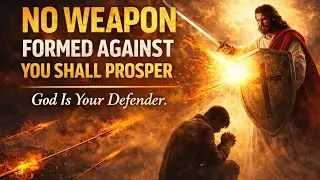 No Weapon Formed Against You Shall Prosper | God Is Your Defender #bible #bibleverse 