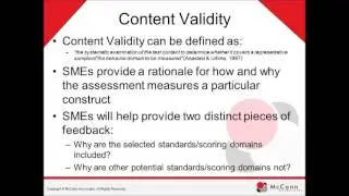 ContentValidity ReadingWritingESL