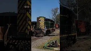 SMS 2003 reversing past Woodstown station
