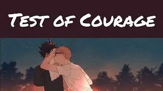 Haikyuu Text: Test of Courage! Part 3 [KurooTsuki]