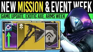 Destiny 2: NEW EVENT WEEK & EXOTIC QUEST INFO! Game UPDATE, New Content, Loot Buffs, Quests (Oct 7)