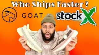 WHO SHIPS FASTER GOAT OR STOCK X ? ? . . . SHOE APP SHIPPING CHALLENGE GUESS WHO WON ?