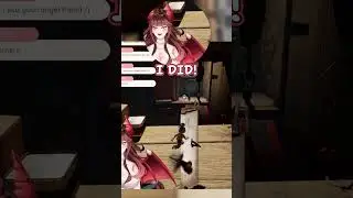 Demon Vtuber fails at jumping in It Takes Two #videogames #ittakestwo #funnymoments #shorts #vtuber