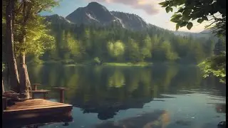Relaxing Lake Soundscape: 1 Hour of Calming Nature Ambience for Sleep & Meditation (1 Hour)