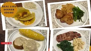 What's for Dinner? | Quick & Easy Dinner Ideas | Real Life Meals!