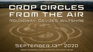 New Crop Circle | 13th September 2020 | Roundway, Devizes, Wiltshire | Crop Circles From The Air