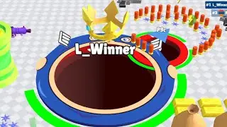 Hole.io 2 [Holey.io] Battle Royale Map Control: 100.00%