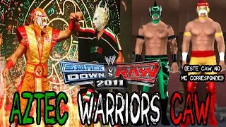 WWE SvR 2011 Aztec Warriors (Laredo Kid & Octag&oacute;n Jr.) CAW PSP