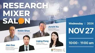 Research Mixer Salon #4 &ndash; Professor Jian Gao, Department of Social Work & Social Administration