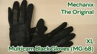 Розпаковка Mechanix The Original XL Multicam Black Gloves (MG-68)