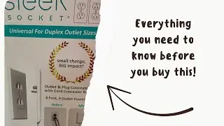 Hide Dangerous Cords Fast &mdash; Sleek Socket Child Safety Cover!