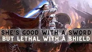 Pathfinder: WoTR- Party Member Seelah Sword & Board Build