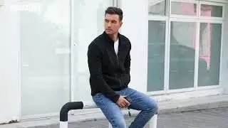 Lightweight Varsity Jacket Casual Bomber Jackets Waffle Zip Up Coat with Pocket