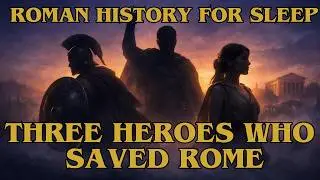 Three Heroes Who Saved Rome (Fireplace Sounds) | Roman History for Sleep | Ep 15