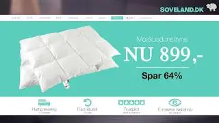 Kvalitets udstyr til sovev&aelig;relset - til bedste pris. Soveland.dk