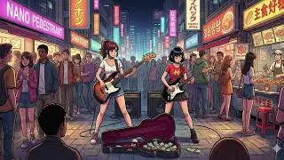 베이스 기타가 좋아요, 베이스 기타 연주 스타일 음악 - Low End Love [AI음악] 같은 가사 서로 다른 연주