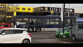 AT Metro NZBus Route 33 BCI With Scania Engine