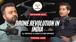Drone Revolution in India | AI, Defence & Agriculture Drones | Paras Jain, CEO Indowings Podcast